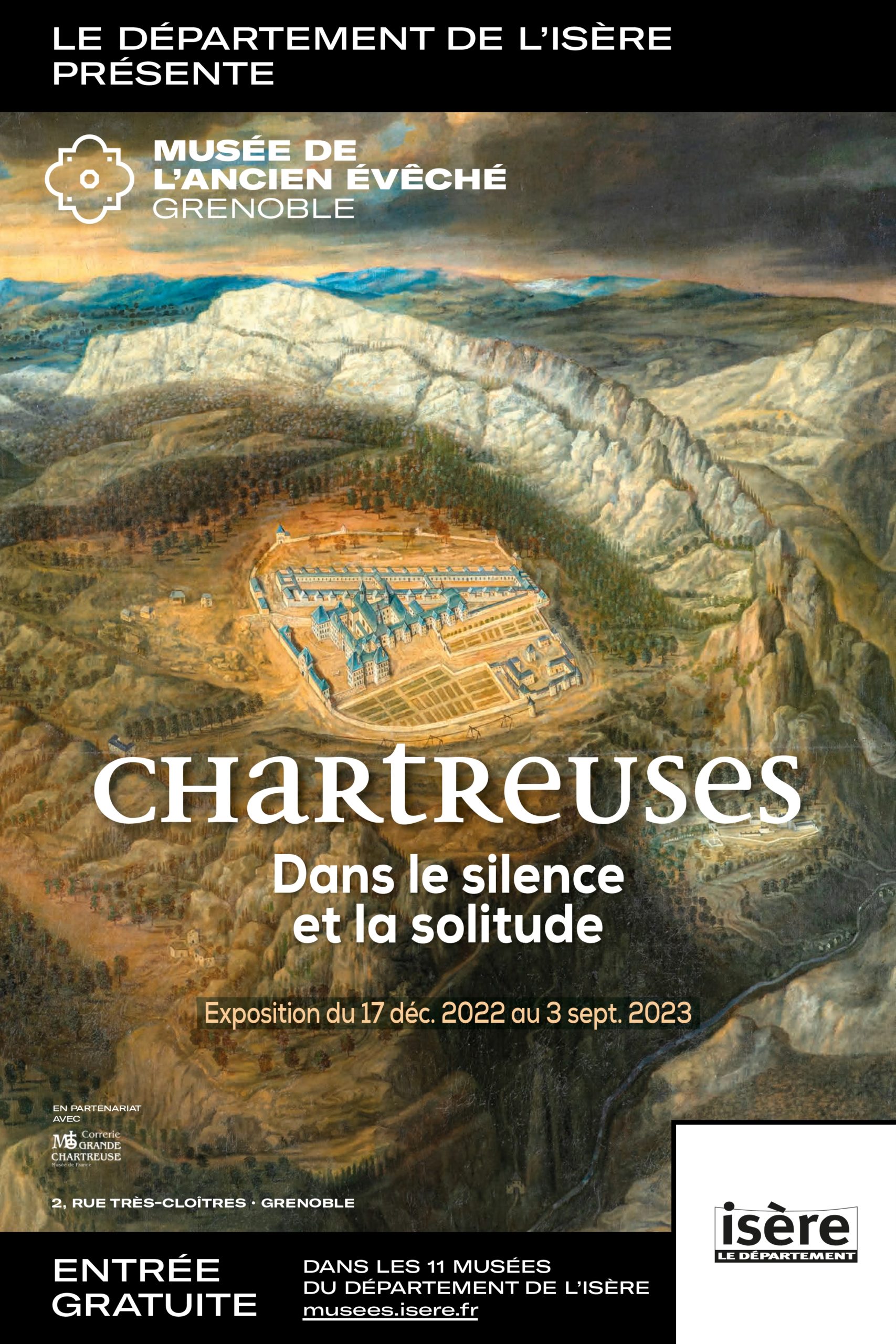 Exposition : Chartreuses, dans le silence et la solitude