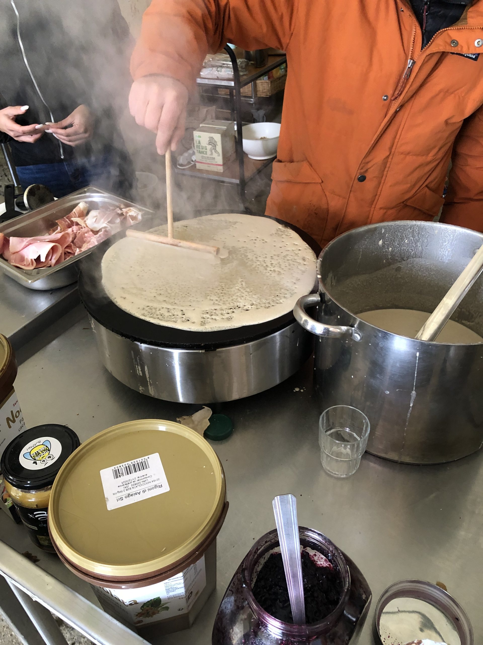 crêpes à la buvette 
