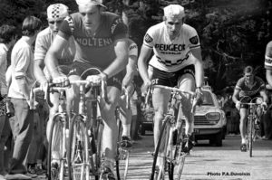 Sur les pentes du Col de Porte. P.A DUVOISIN