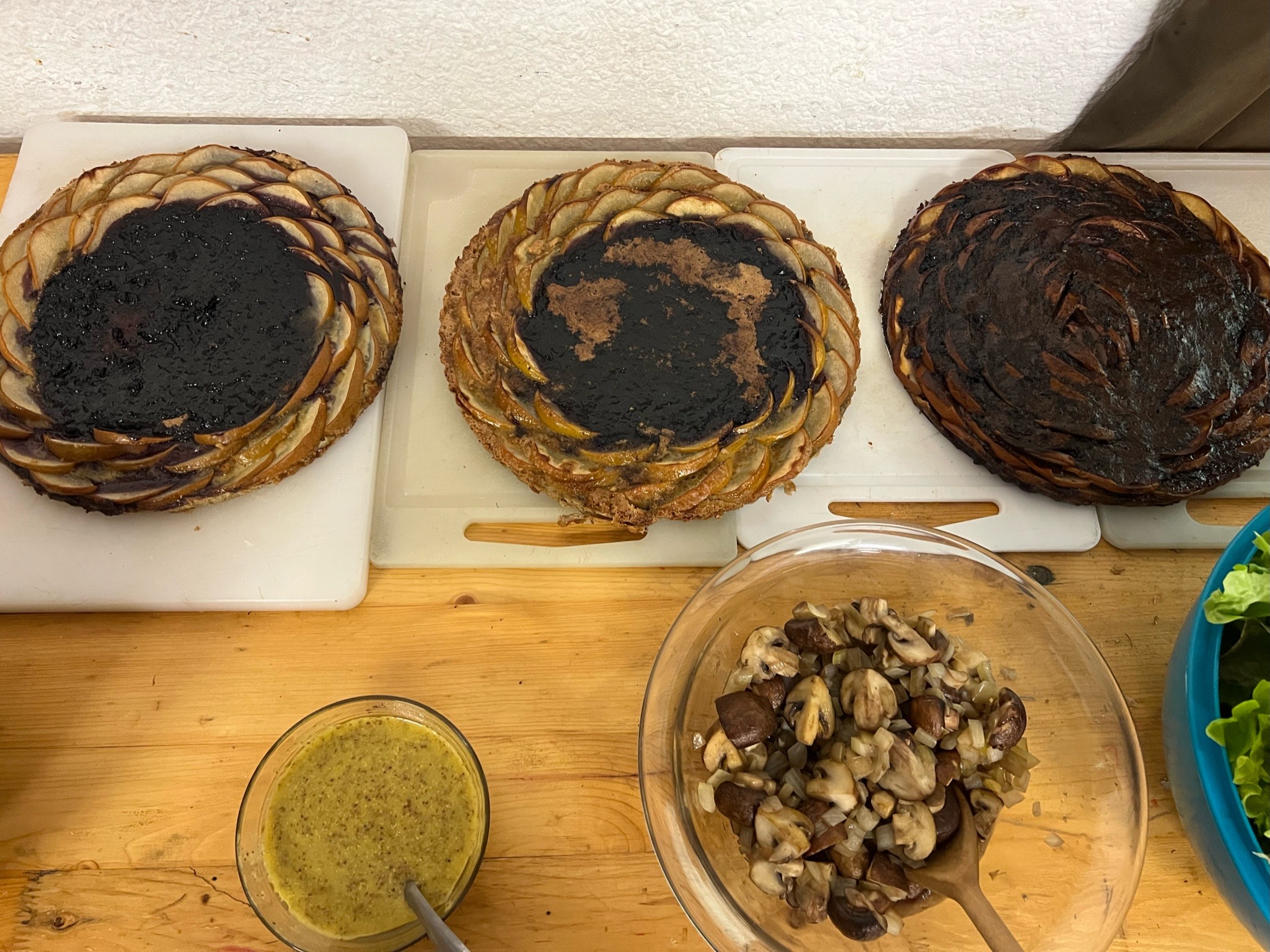 tartes aux myrtilles