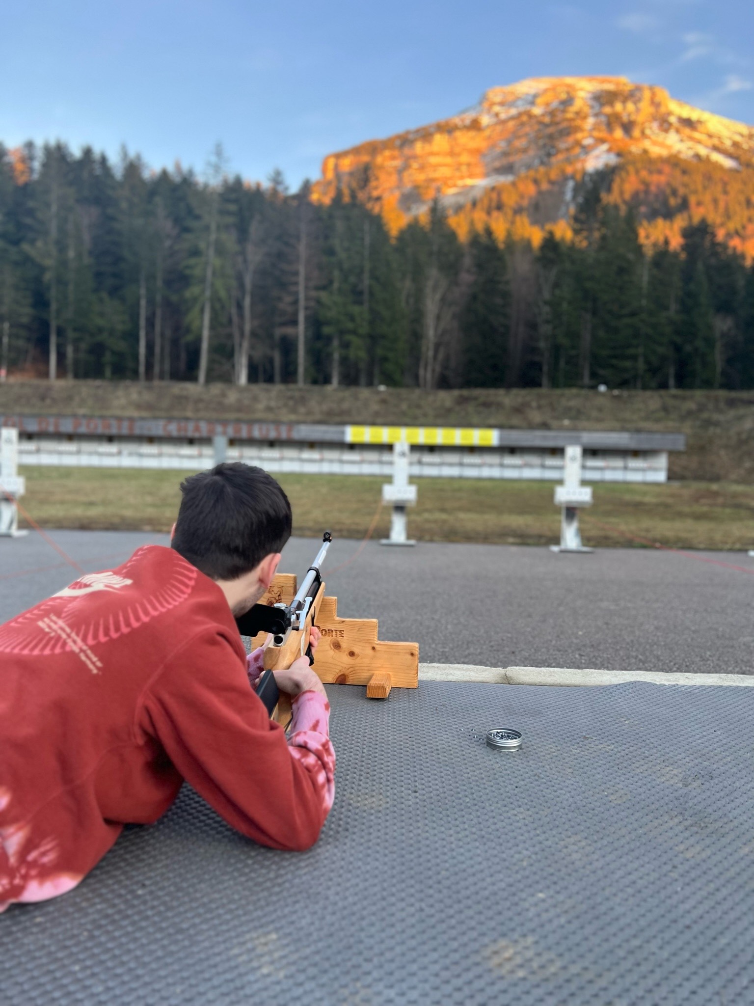 stade de biathlon col de porte 