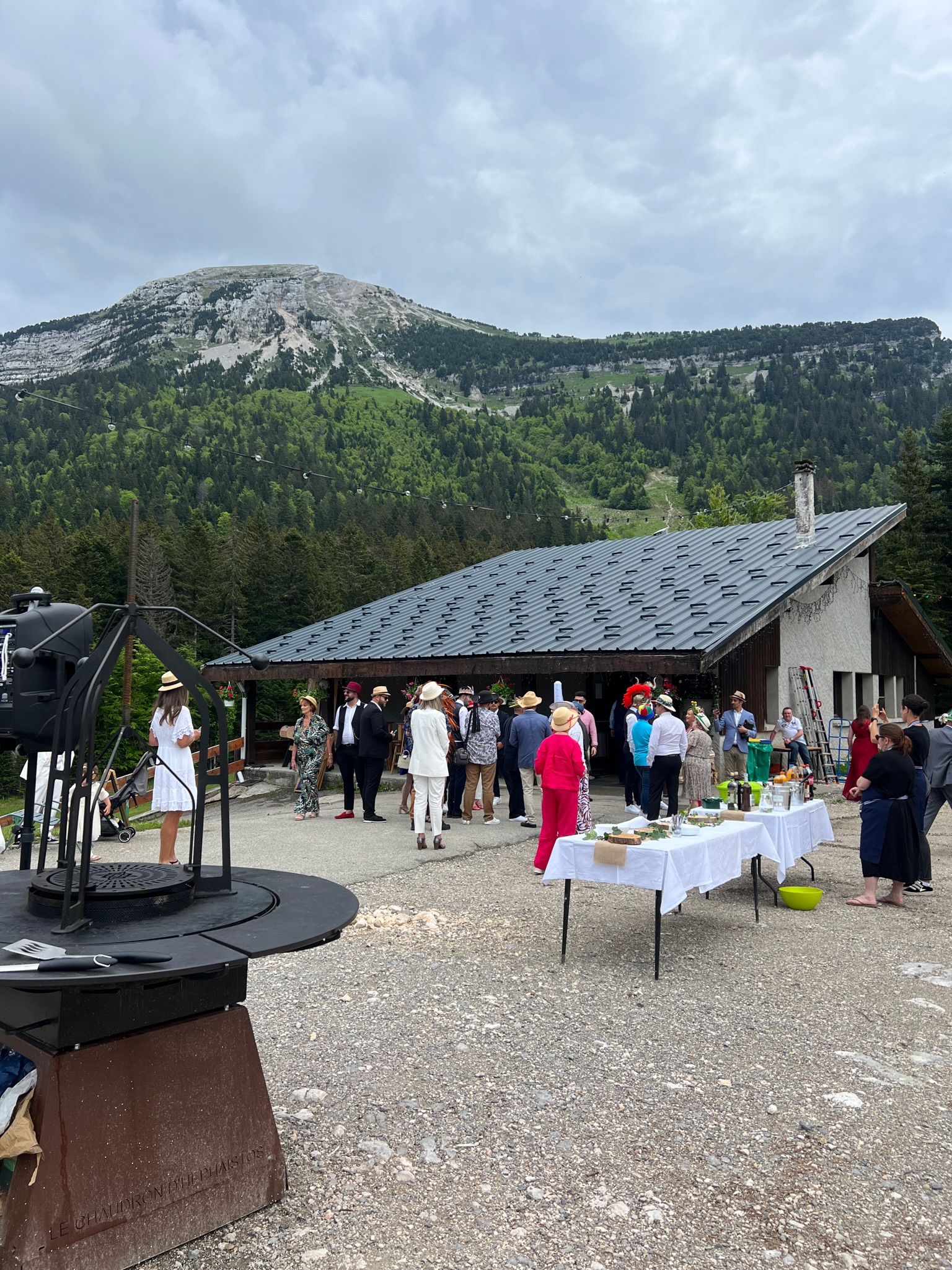 Vin d'honneur au Domaine de Rozan