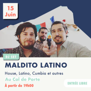 visuel maldito latino - mois de juin