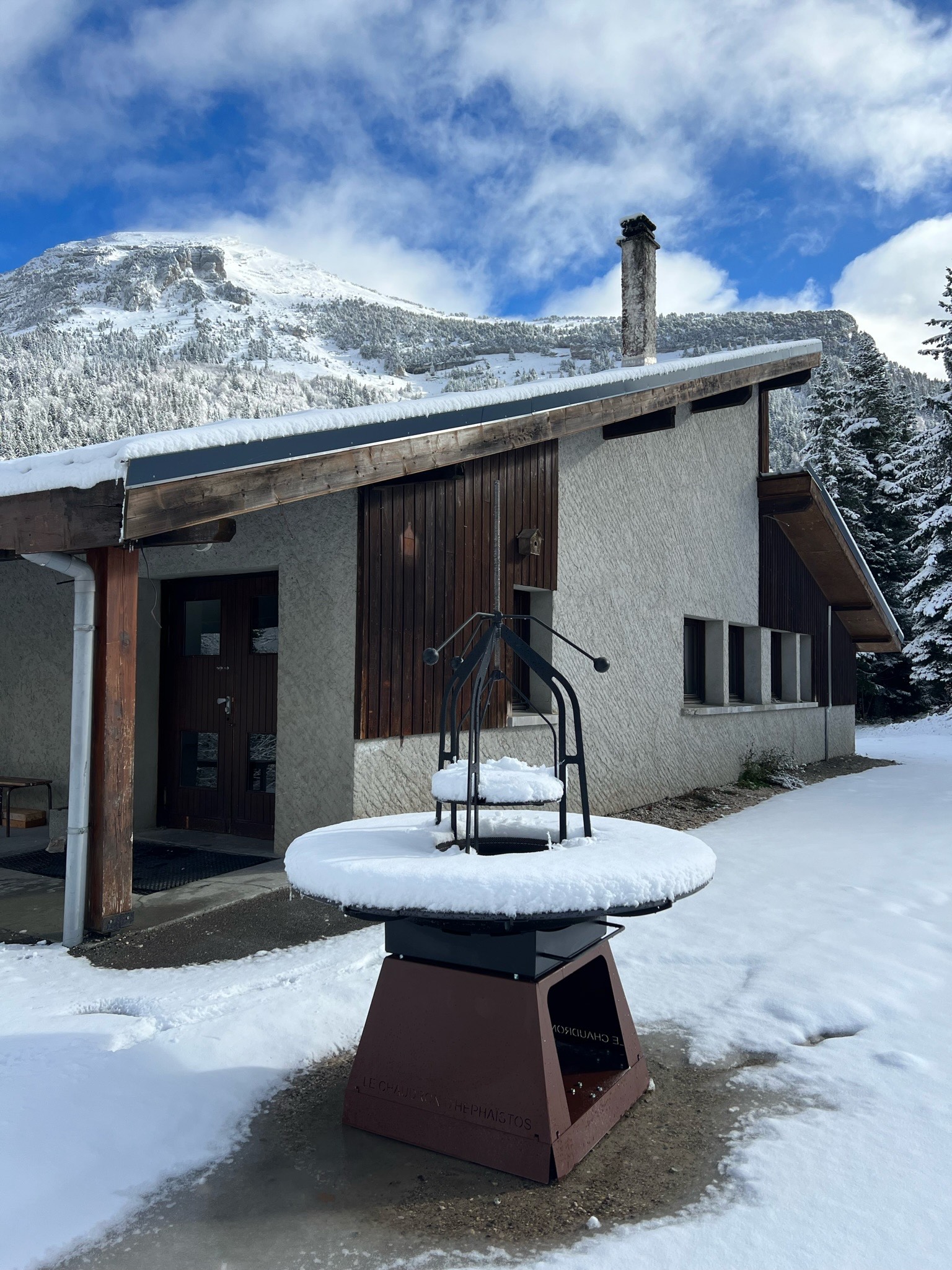 Notre braséro de chez Le Chaudron d'Héphaïstos