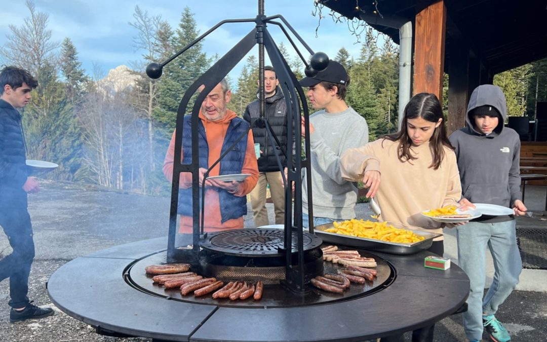 Notre braséro de chez Le Chaudron d&rsquo;Héphaïstos