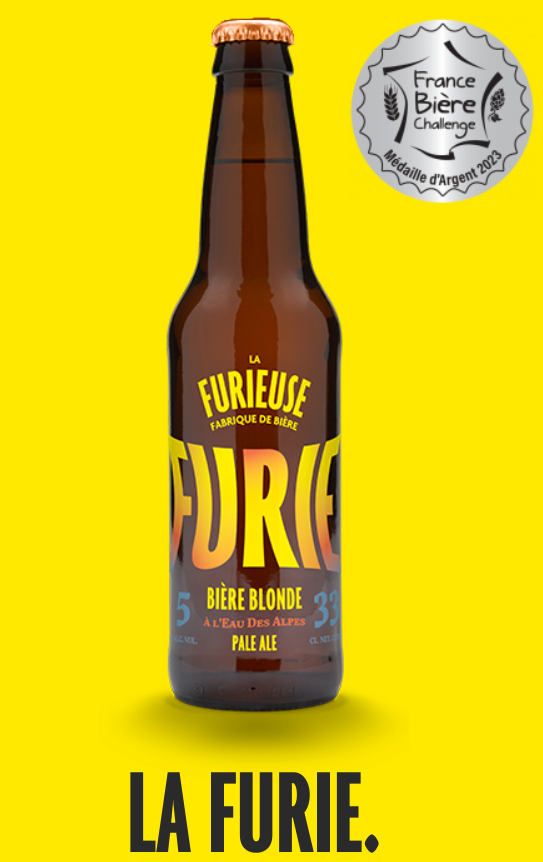 Bière La Furie de chez La Furieuse