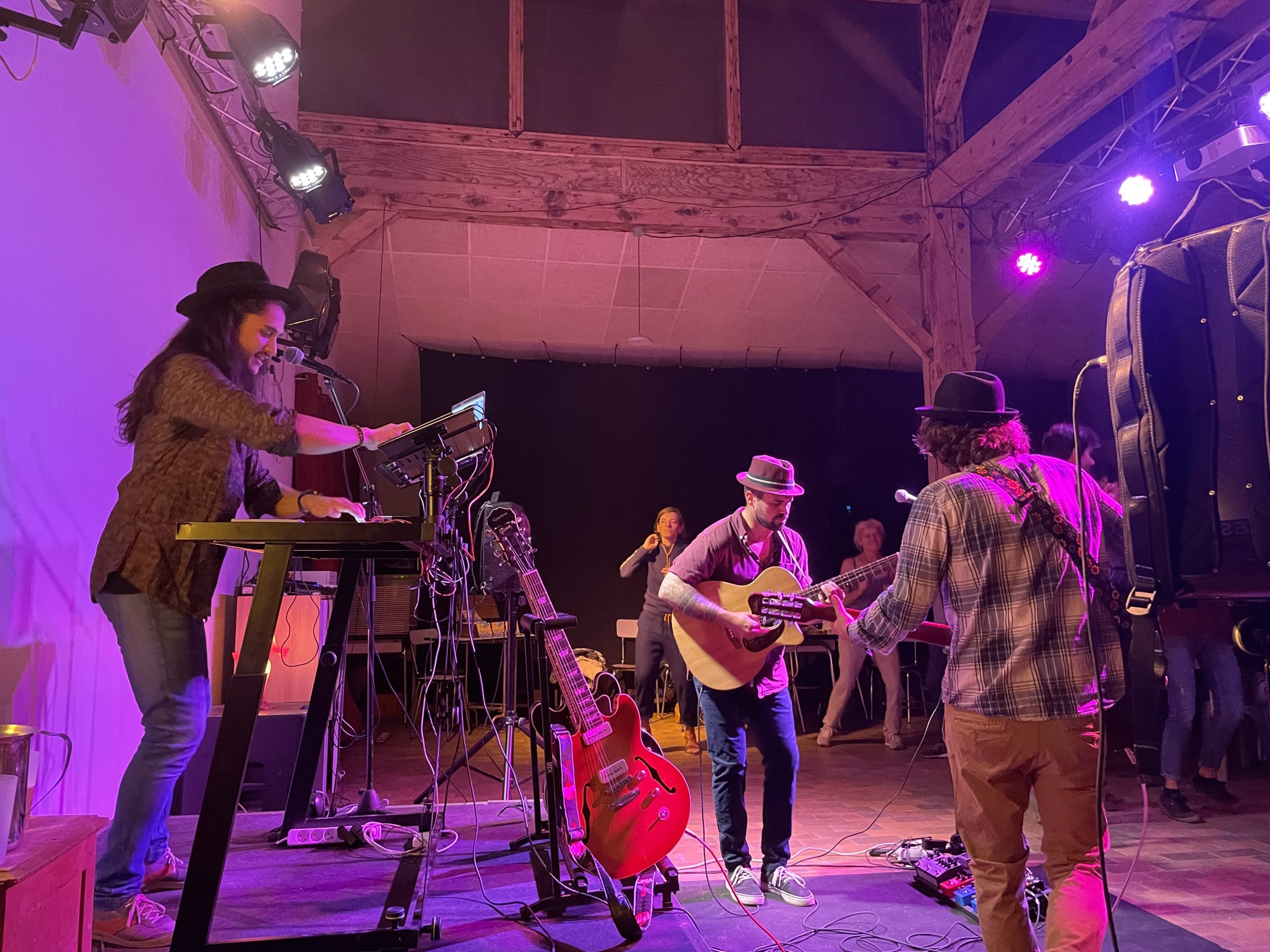 Yokestra en concert guinguette au Domaine de Rozan 
