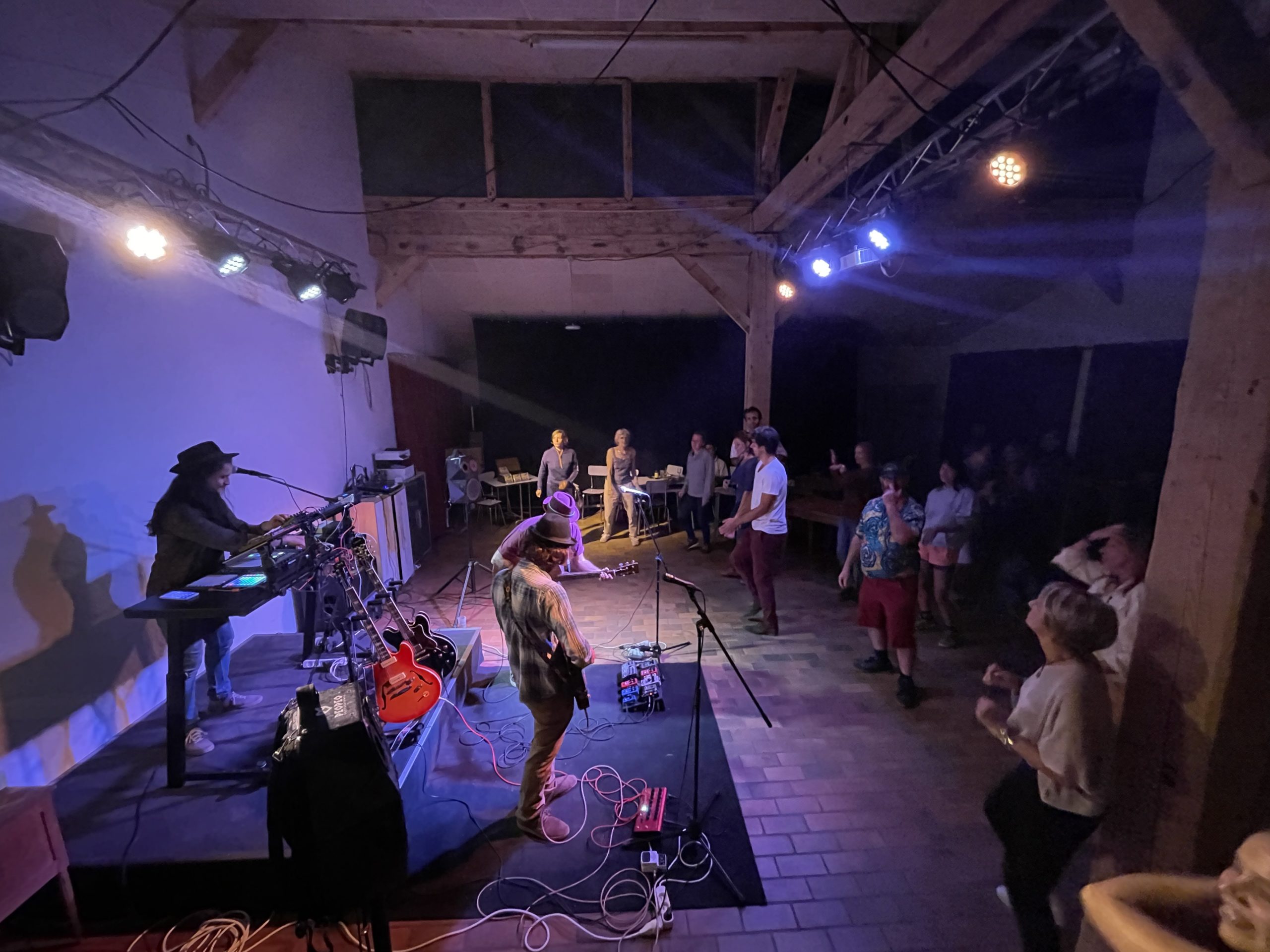 Yokestra en concert guinguette au Domaine de Rozan 