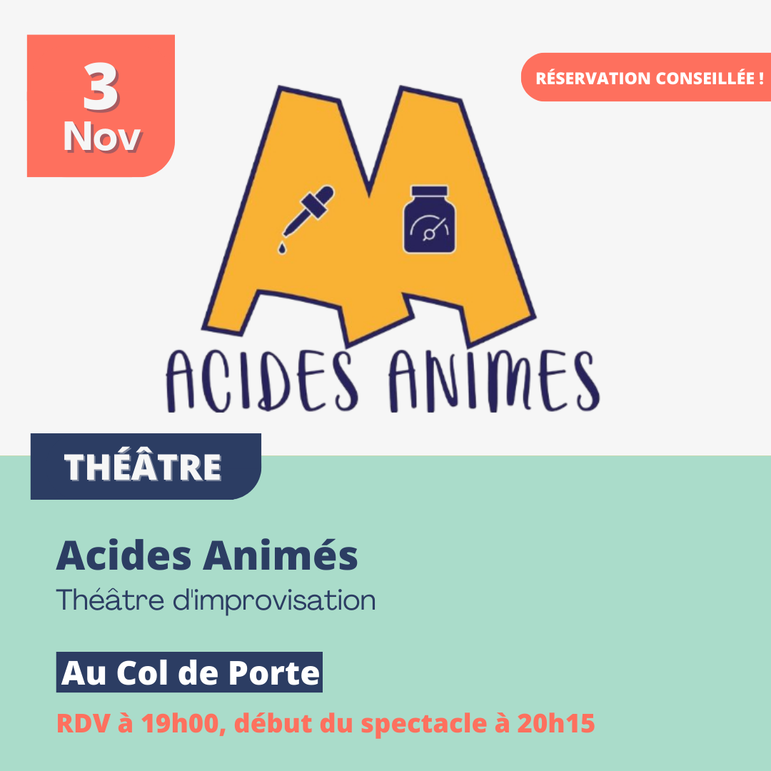 Les Acides Animés, théâtre d'improvisation