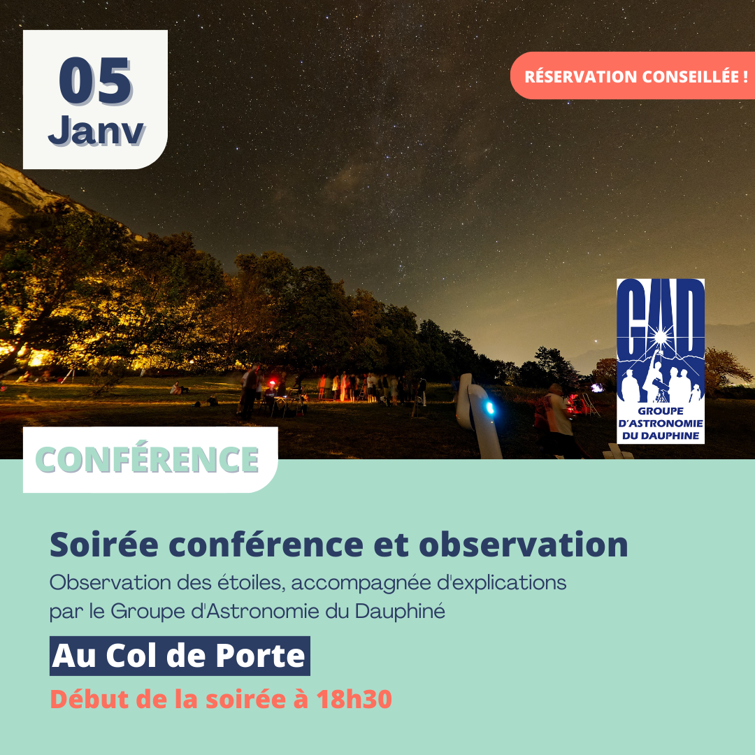 Observation du Ciel avec le GAD