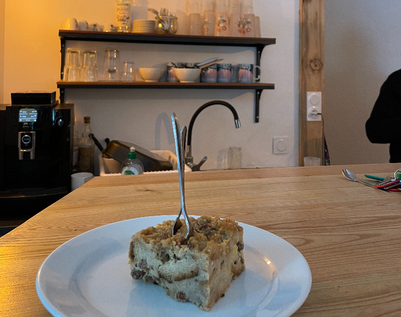 Pudding fait maison