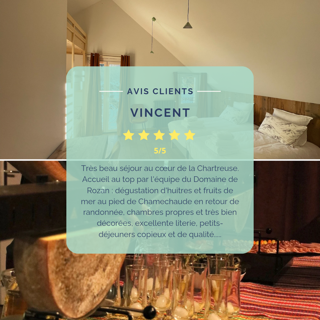 Retour positif de nos visiteurs