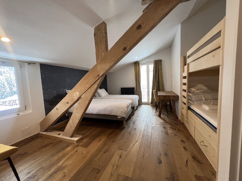 Chambre familiale en Chartreuse