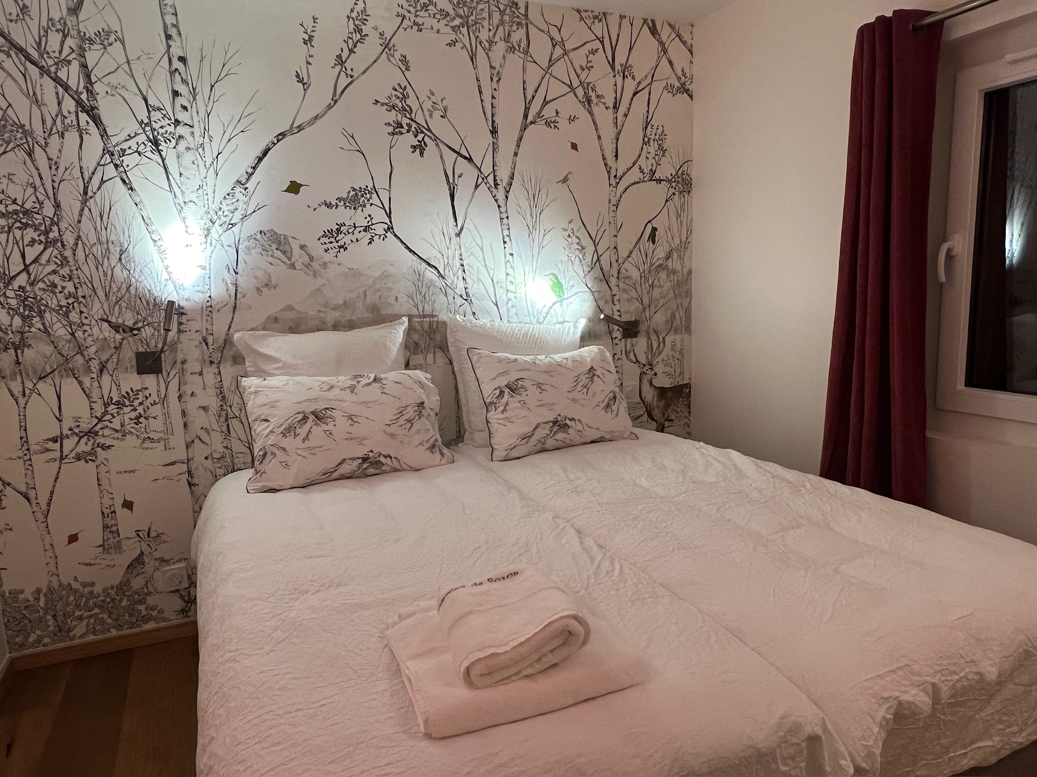 Chambre double au Domaine de Rozan 