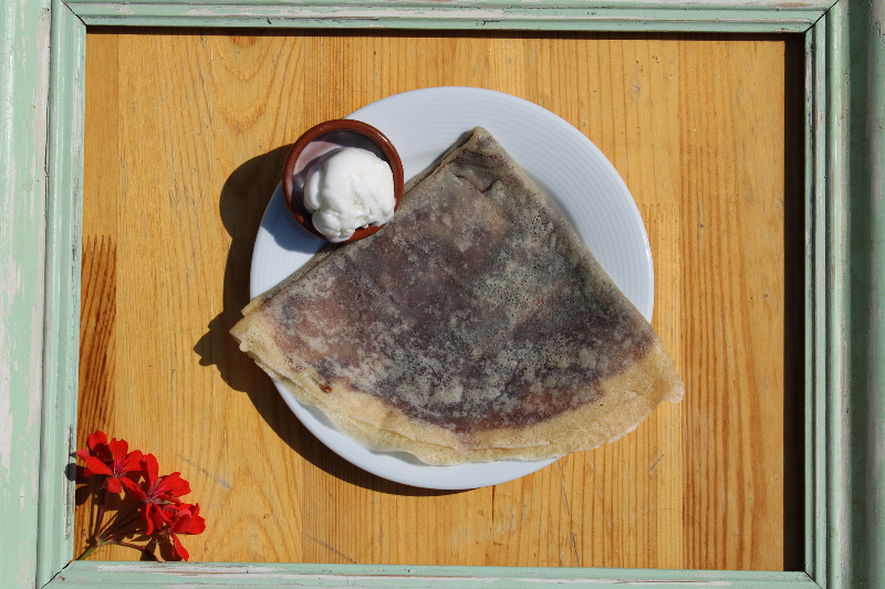Crêpe pate à tartiner faite maison
