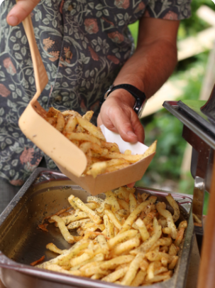 Frites maisons par le Domaine de Rozan Activités sportives et culturelles