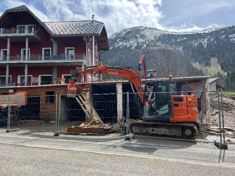 Des avancées de travaux considérables