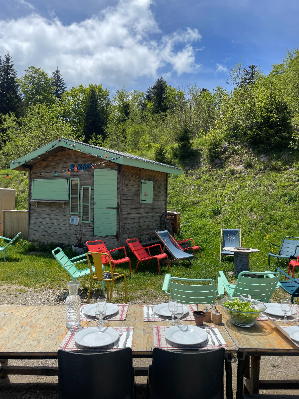 Repas de séminaire au mois de Mai