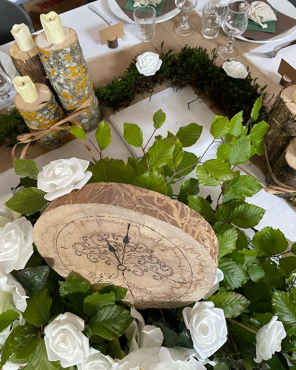 Table des mariés