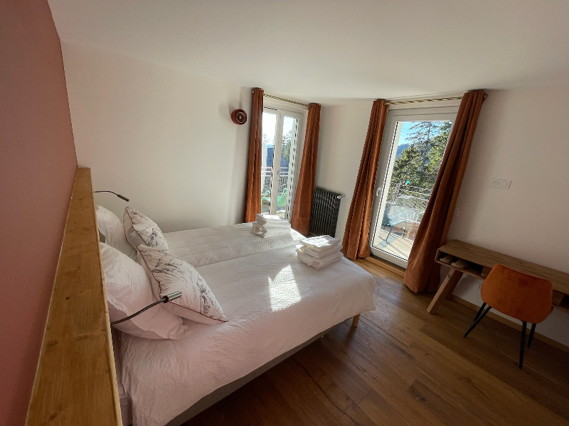 Chambre double de charme : la chambre Guinguette