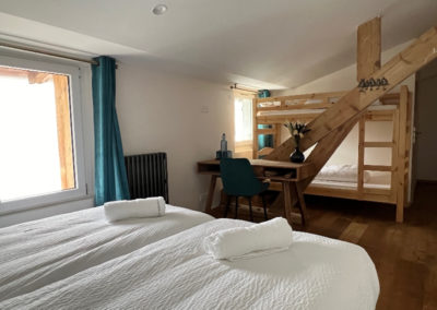 Chambre familiale de charme : la Chambre du Lièvre