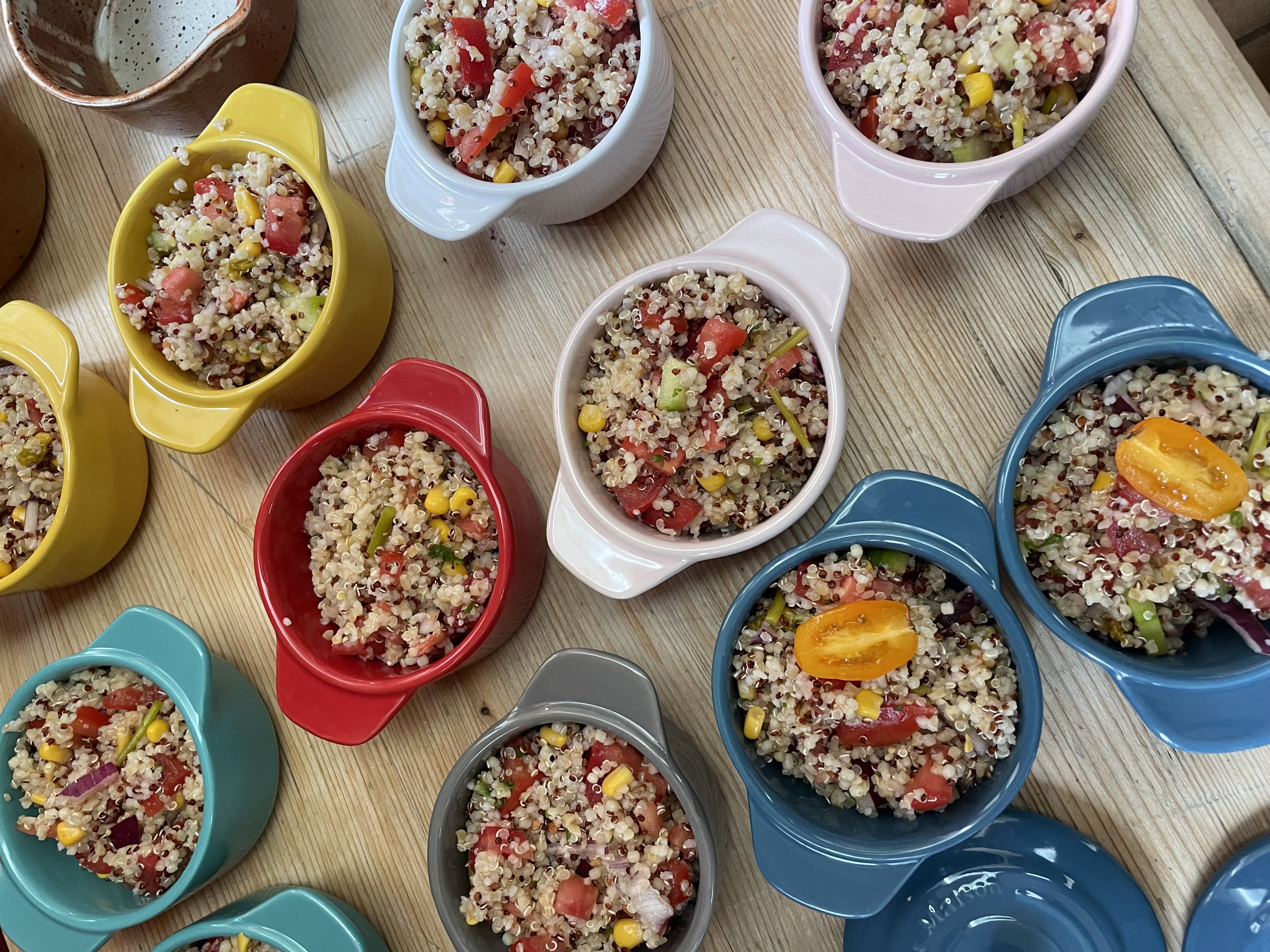 Salade repas de séminaire
