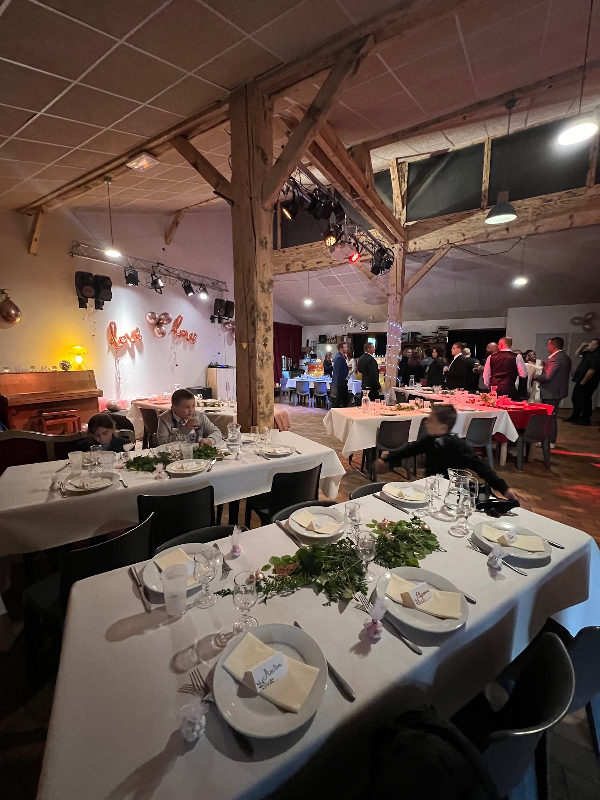 Repas de mariage 